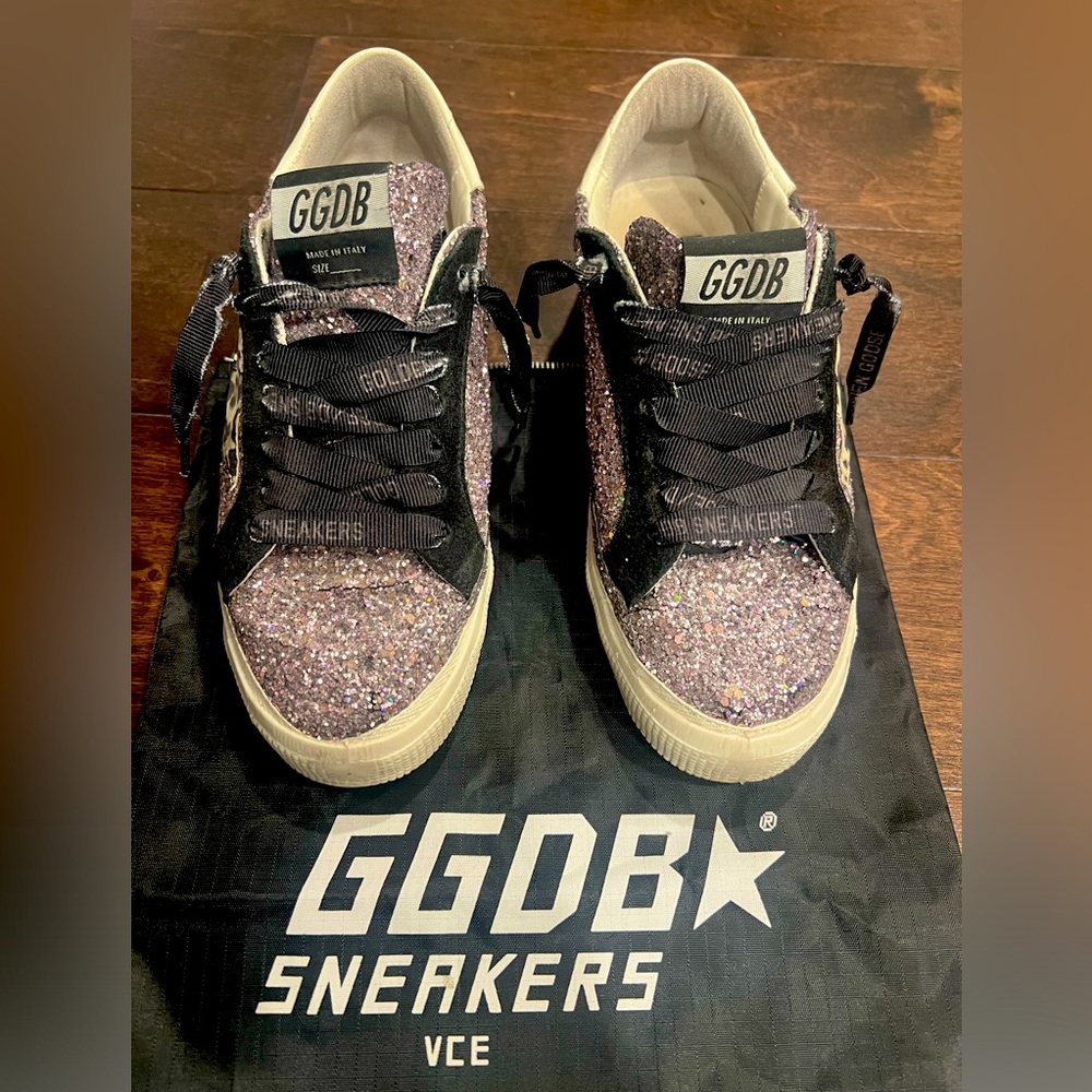Super rare Golden Goose Glitter DE sz 36